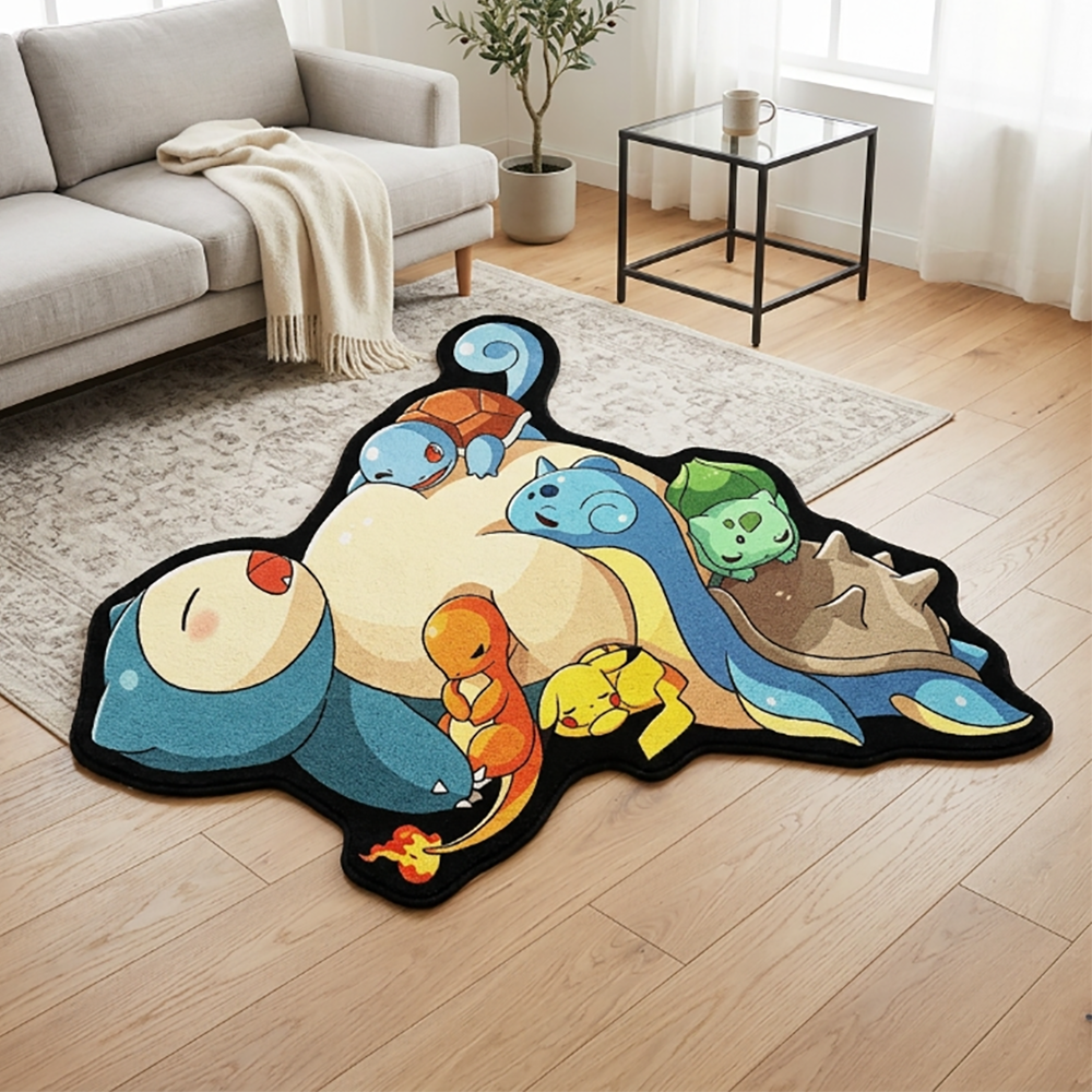 Cute Pokemon Floor Mat Snorlax - Gaming Accessories Cute บทวิจารณ์และราคา