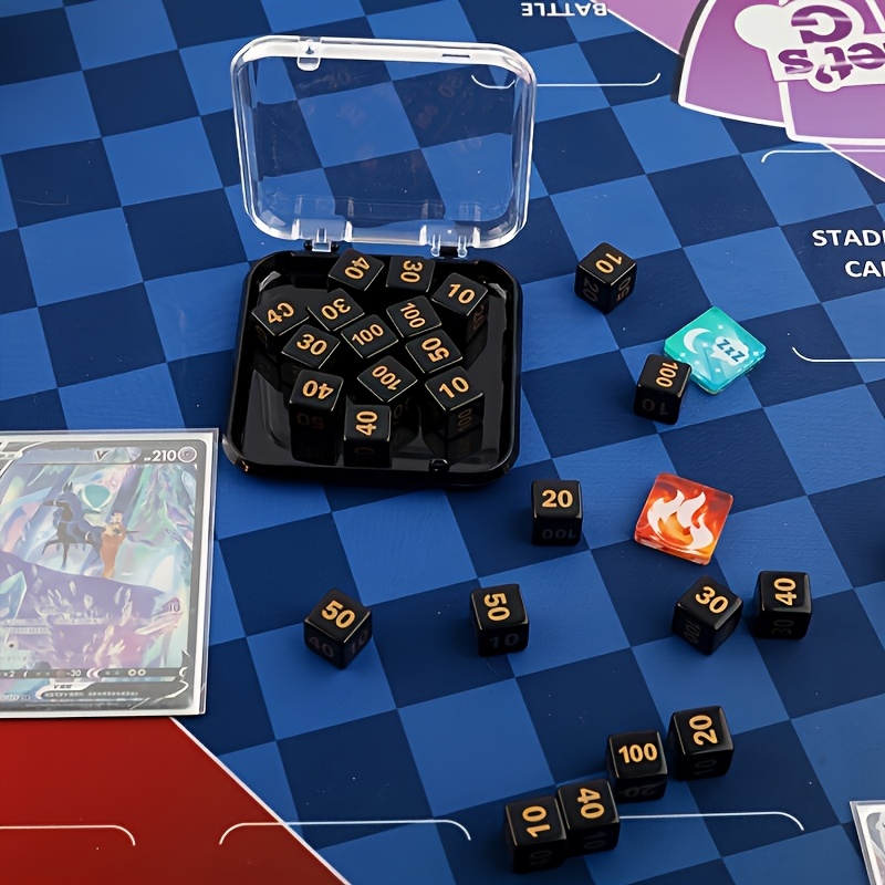 10pcs PTCG Counters Token Dice - Gaming Accessories Must Have บทวิจารณ์และราคา
