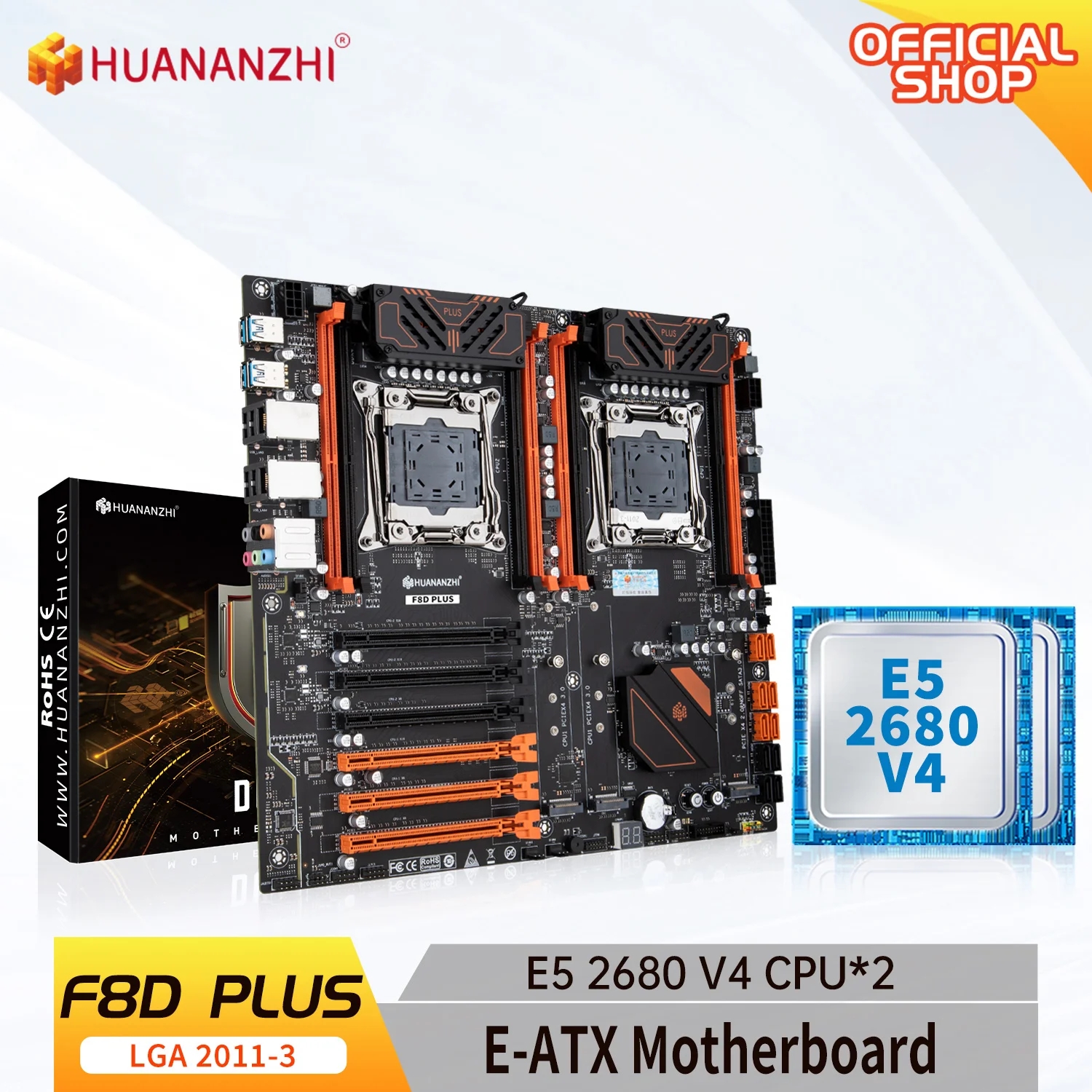 HUANANZHI X99 F8D PLUS LGA 201 - Gaming Accessories Combo บทวิจารณ์และราคา