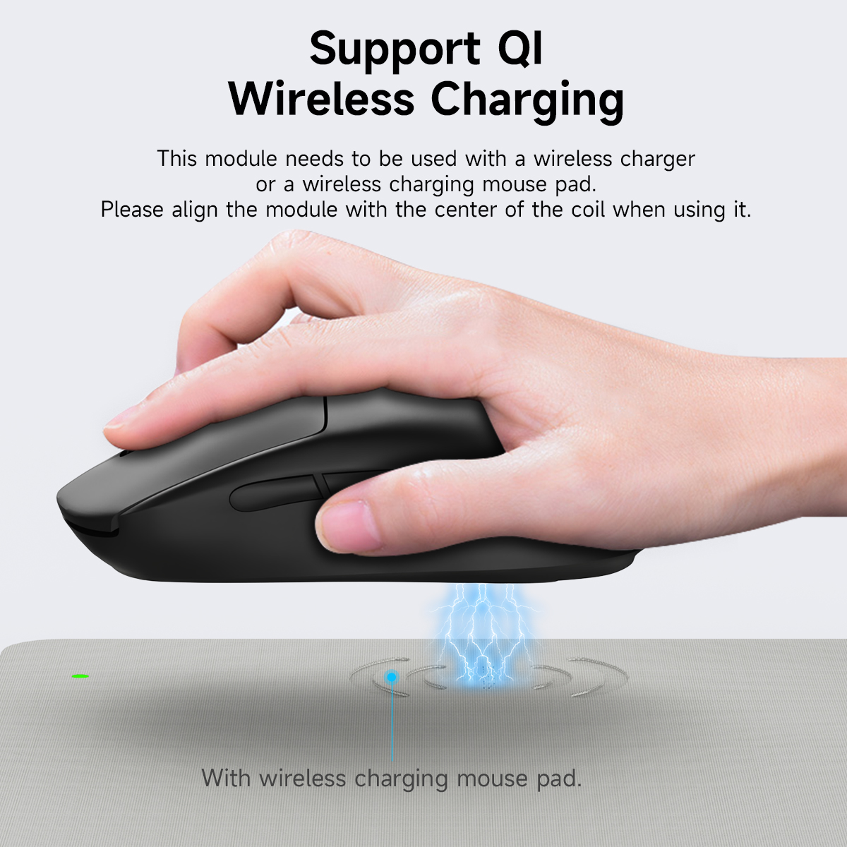 Qi Wireless Mouse Module for L - Gaming Accessories Logitech บทวิจารณ์และราคา