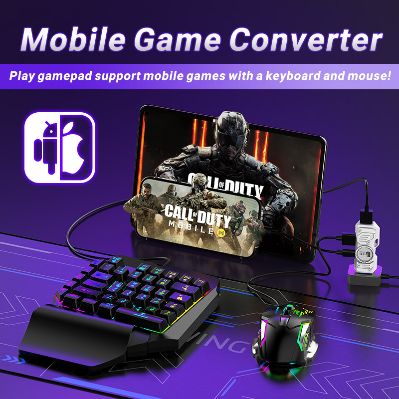 Mobile Games Converter Kit Mob - Gaming Accessories Combo บทวิจารณ์และราคา