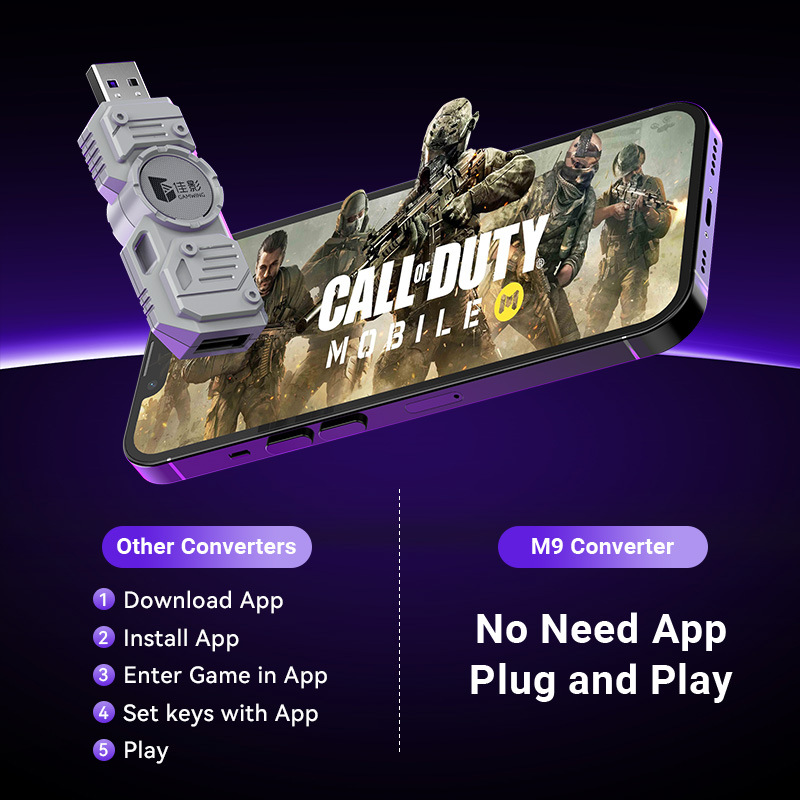 Mobile Games Converter Kit Mob - Gaming Accessories Combo บทวิจารณ์และราคา