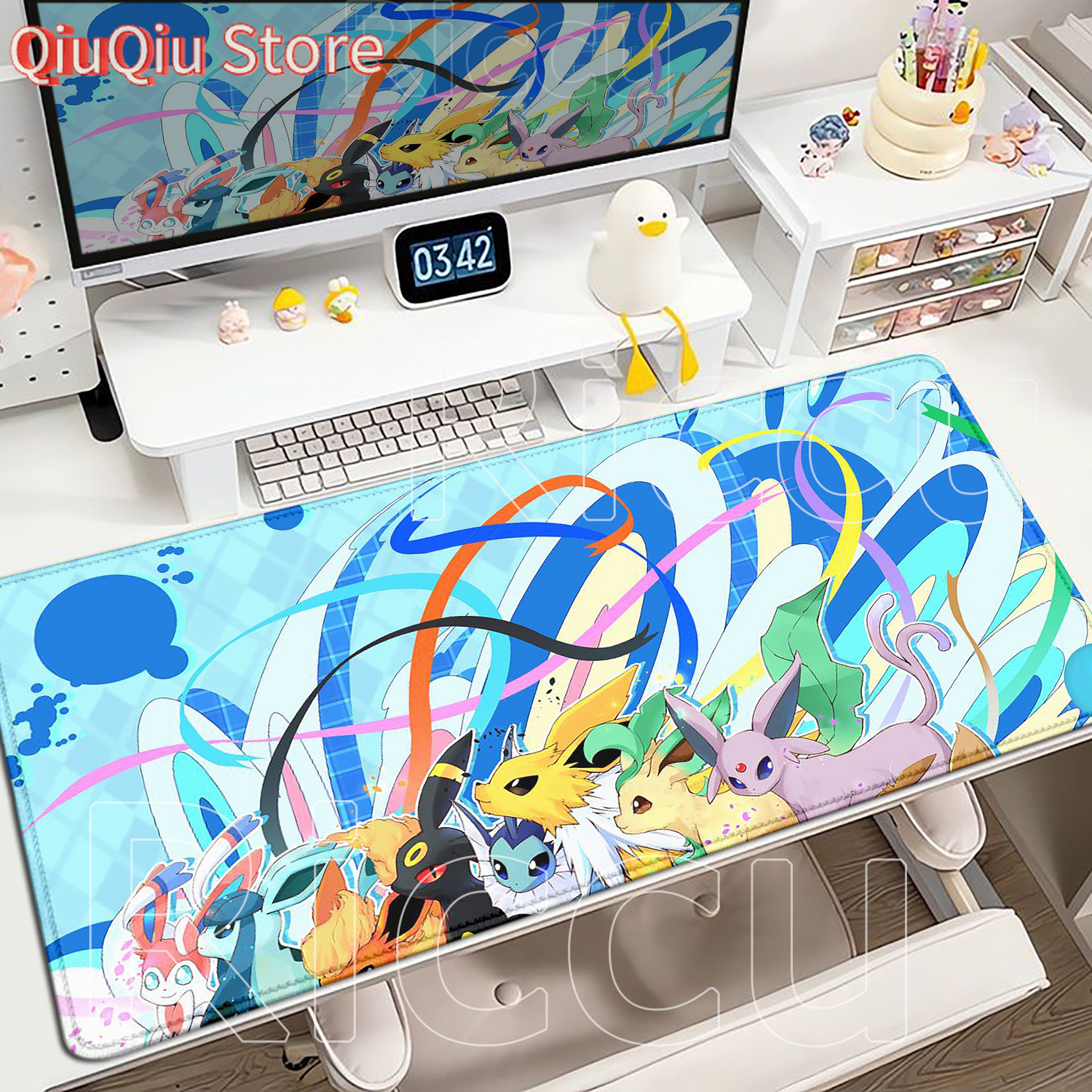 New Kawaii Wallpaper E-Eevees  - Gaming Accessories Wallpaper บทวิจารณ์และราคา