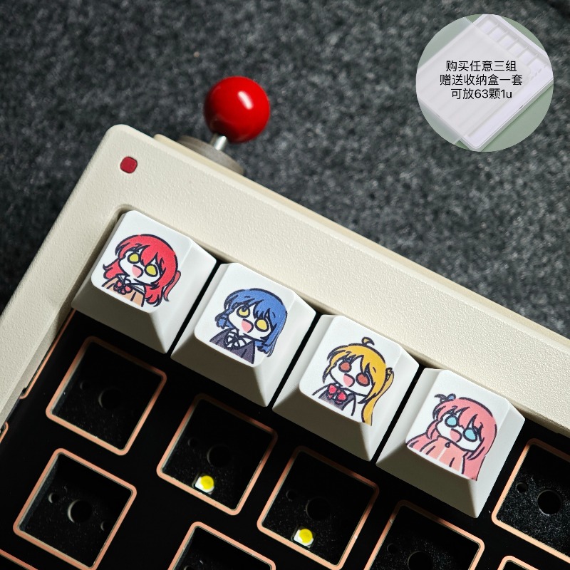 Creative Anime Keycaps Mechani - Gaming Accessories Cute บทวิจารณ์และราคา