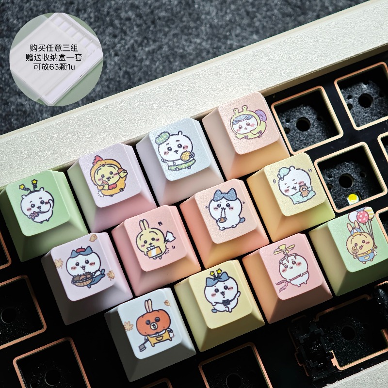 Creative Anime Keycaps Mechani - Gaming Accessories Cute บทวิจารณ์และราคา