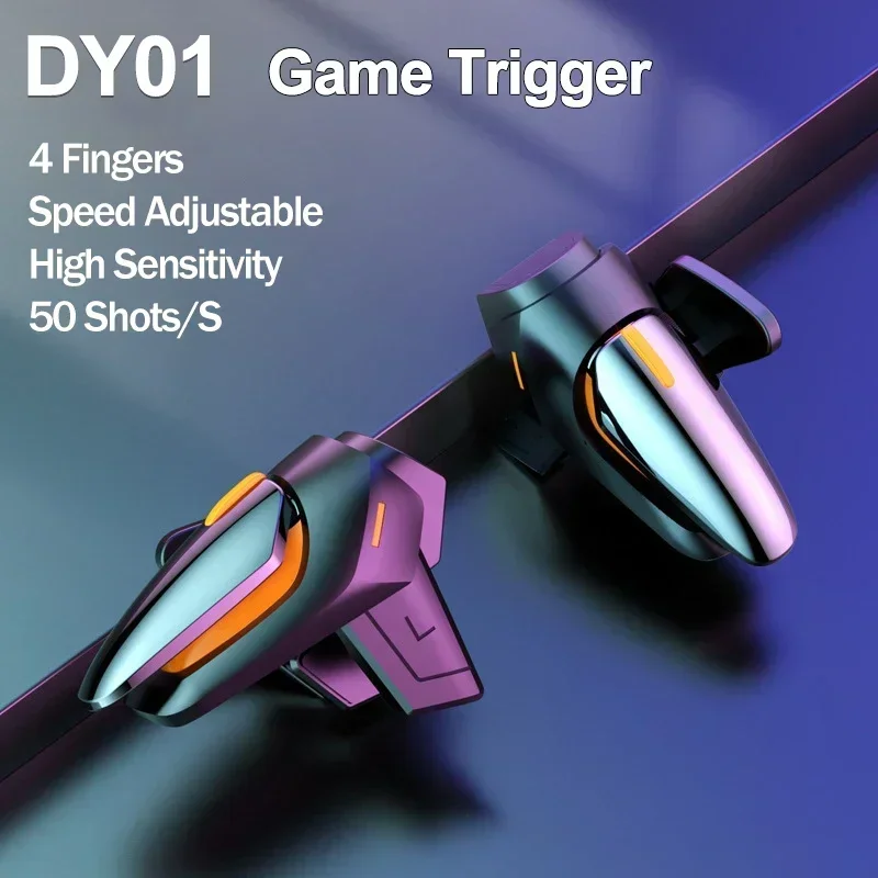 DY01 Mobile Phone 4 Fingers Ga - Gaming Accessories For Phone บทวิจารณ์และราคา