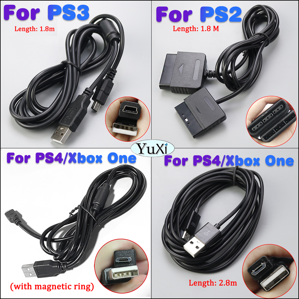 1Pc USB Data Charging Cable Fo - Gaming Accessories Ps4 บทวิจารณ์และราคา