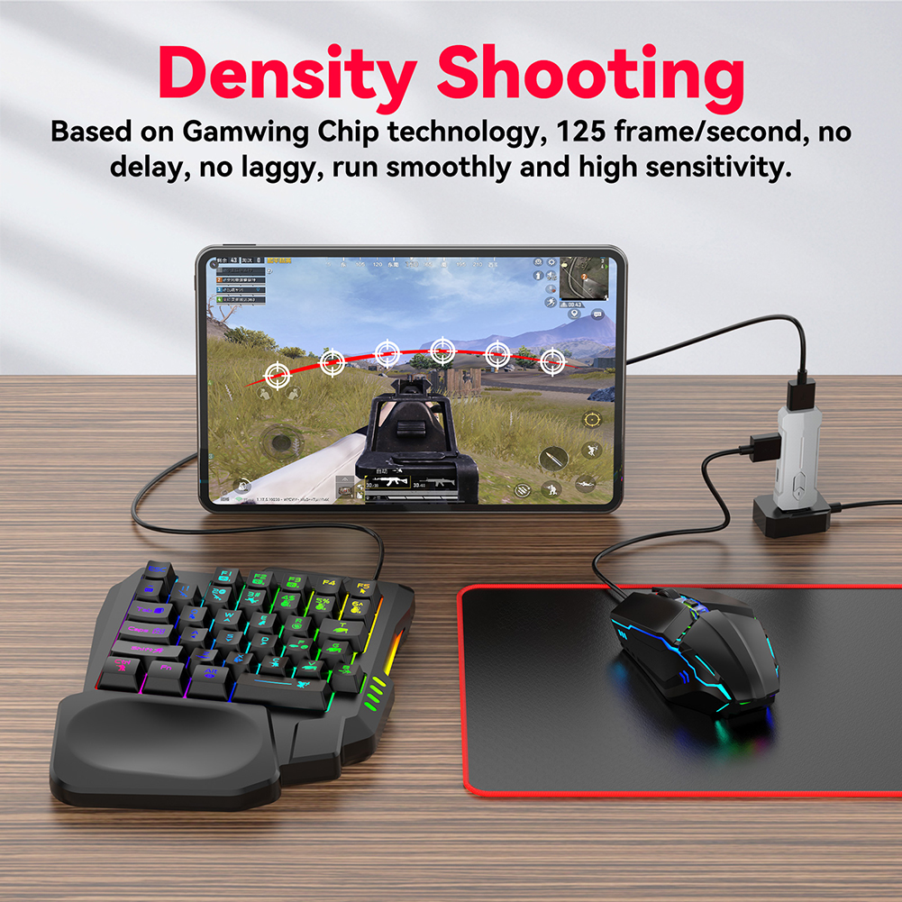 5 in 1 Mouse Keyboard Adapter  - Gaming Accessories Combo บทวิจารณ์และราคา