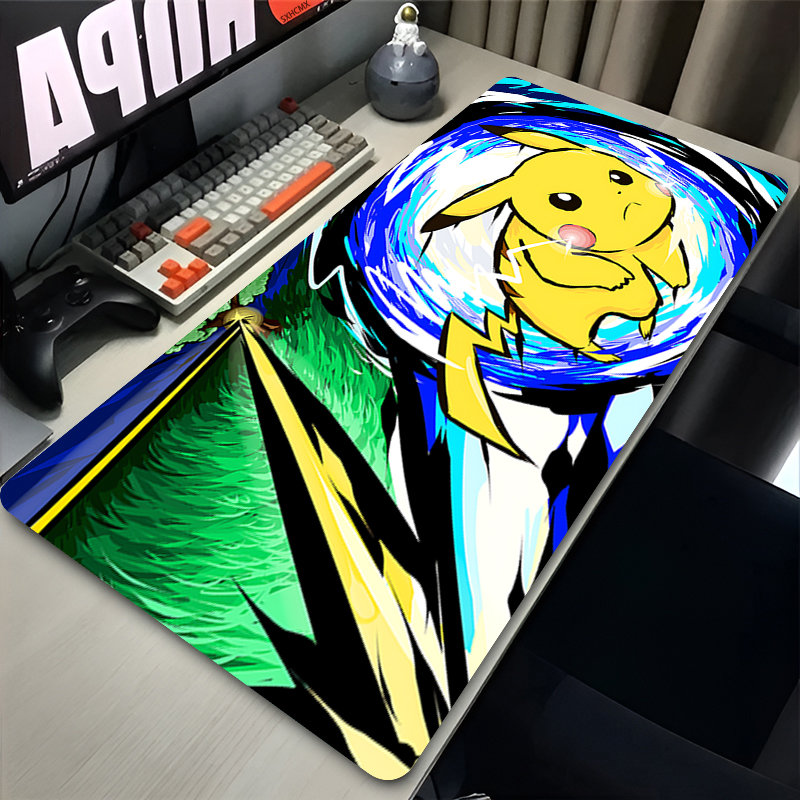 Mouse Pad P-pokemon Pikachu Co - Gaming Accessories For Gaming Room บทวิจารณ์และราคา