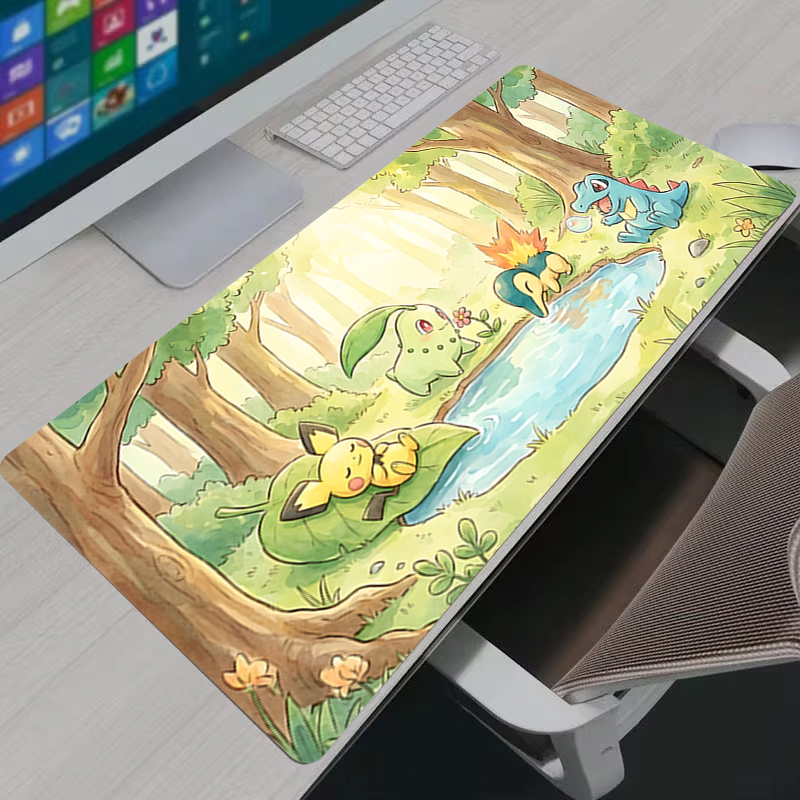 Mouse Pad Anime PC Gamer Cabin - Gaming Accessories For Gaming Room บทวิจารณ์และราคา