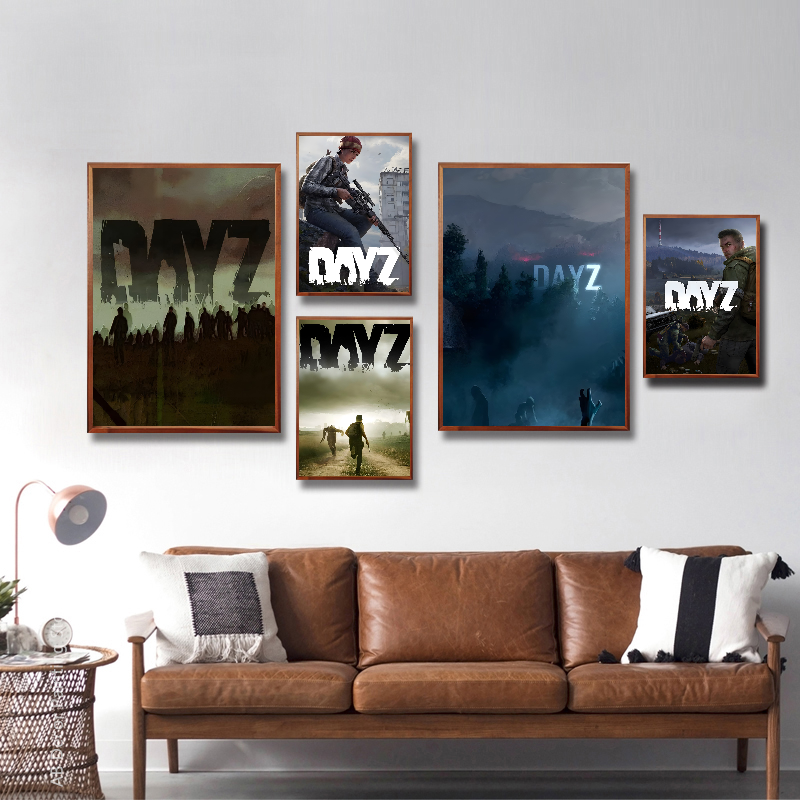Dayz Gaming Poster Self-adhesi - Gaming Accessories Wallpaper บทวิจารณ์และราคา