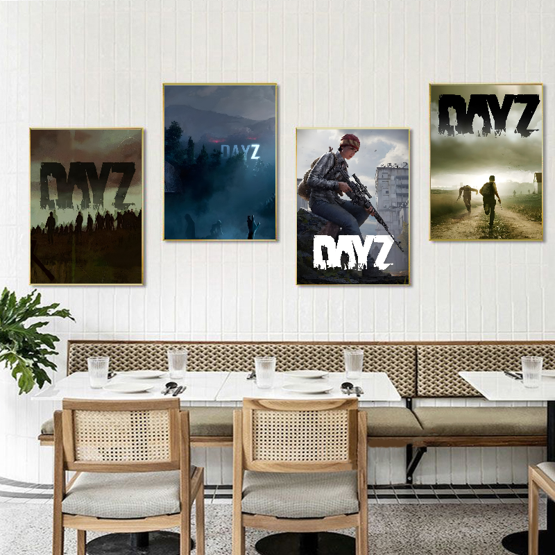 Dayz Gaming Poster Self-adhesi - Gaming Accessories Wallpaper บทวิจารณ์และราคา