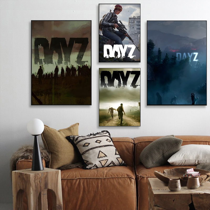 Dayz Gaming Poster Self-adhesi - Gaming Accessories Wallpaper บทวิจารณ์และราคา